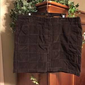 Corduroy skirt size 14. NWT